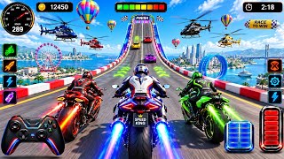 41 IMPOSSIBLE GT MOTO BIKE RACING 2026 - HARD BIKE RACING STUNTS 3D - ANDROID GAMEPLAY  screenshot 1