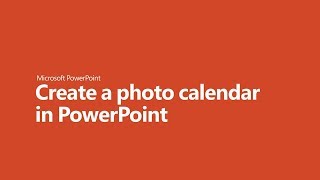 How to create a photo calendar in PowerPoint screenshot 3