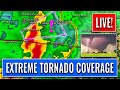 LIVE COVERAGE: Tornadoes, Gorilla Hail, & Big Supercells in OK/TX