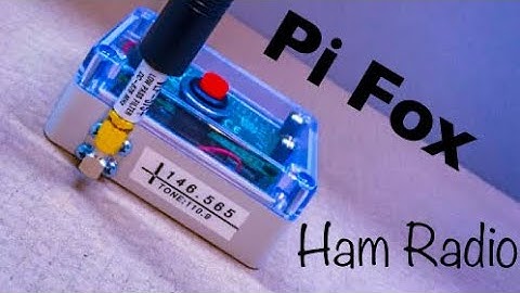 Raspberry Pi Zero Amateur Radio Fox Hunting “Pi Fox” Setup