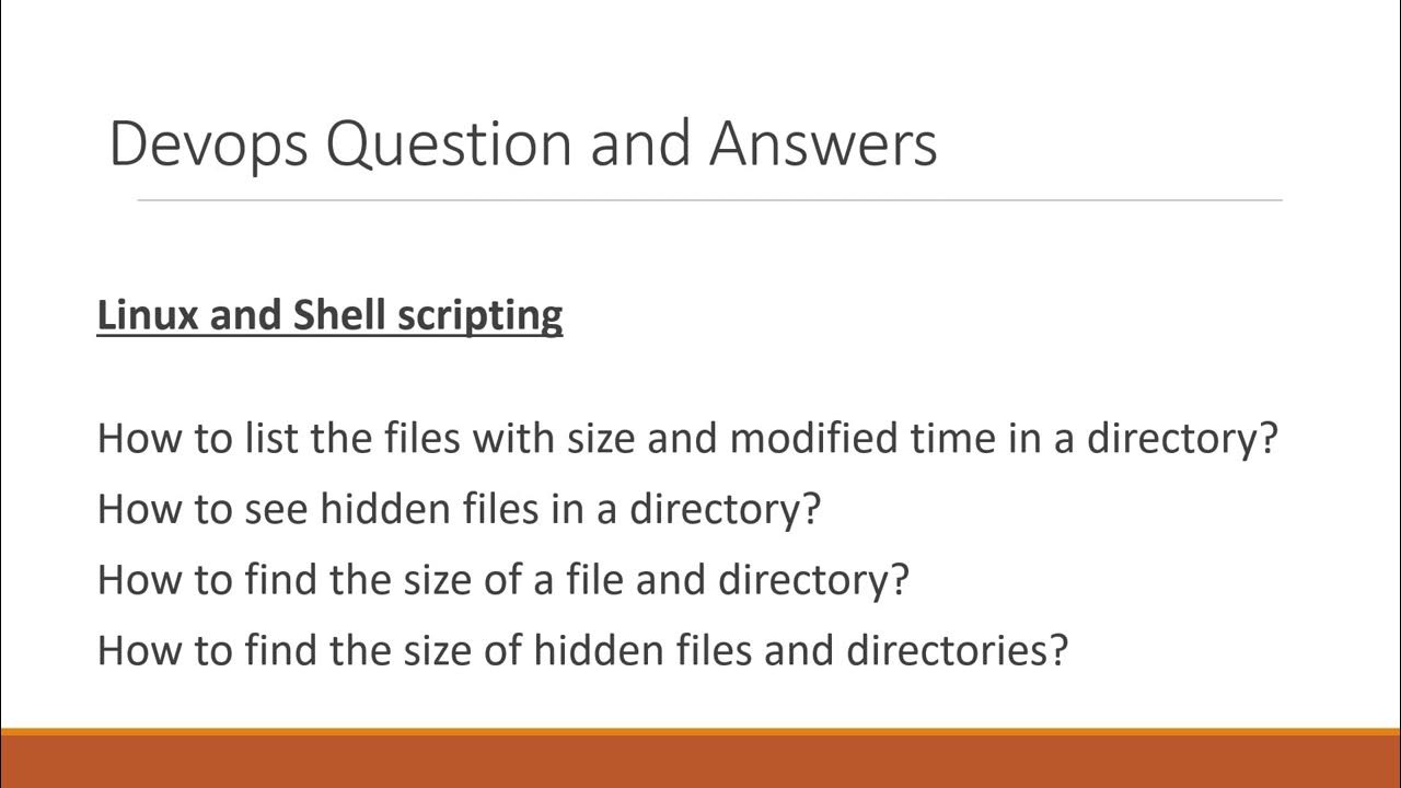How to list files, hidden files, size of files/directories and size of