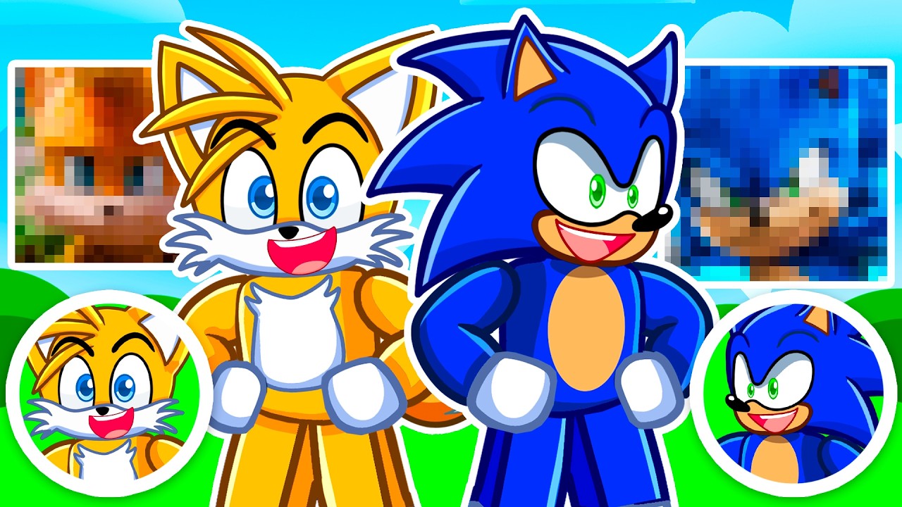 Playing Roblox As Our SONIC MOVIE AVATARS...