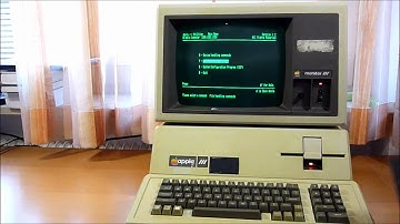 Apple III software demo