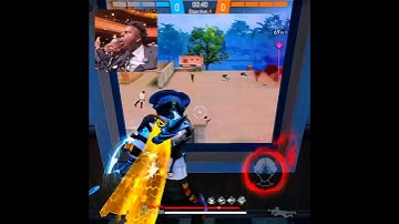 Hacker😱Top 1 Grandmaster 🔥 racing CS-RANKED 1vs4 clutch Comedy video 🤣 #freefire New video