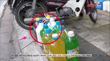 những nguy hại từ nước rửa chén bẩn hóa chất k rõ nguồn gốc!