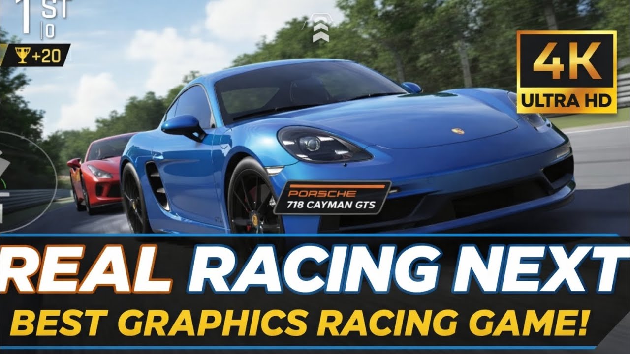 Real Racing Next Gameplay 🏎️– INSANE Graphics | Porsche 718 Cayman GTS 