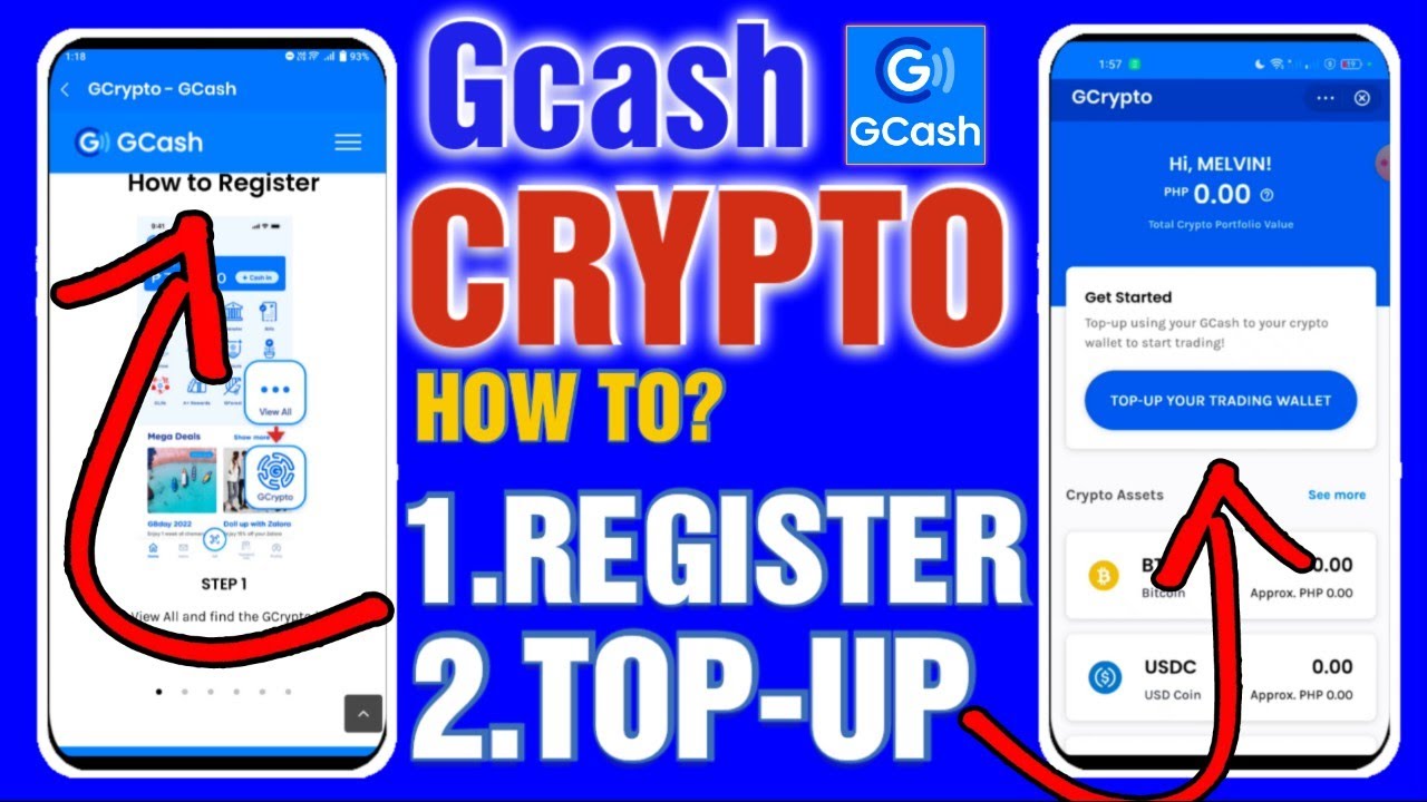 paano mag register sa Gcash crypto at top up sa trading wallet| paano mag  invest gcash crypto