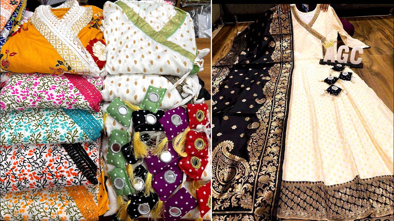 থ্রিপিস আংরাখা/আনারকলি কুর্তি কিনুন সবচেয়ে কমদামে || 3pc Anarakali/angrakha collection 2022