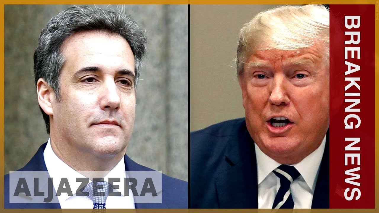 🇺🇸 الحكم على مايكل كوهين، المحامي السابق لترامب، بالسجن ثلاث سنوات | الجزيرة الإنجليزية