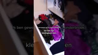 sor laat zijn kledingkast zien #shorts