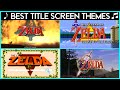 Top 10 Best Zelda Title Screen Themes (1986-2020) feat. Croton