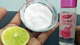 Apply this on your face and keep it for 15 20 min do twice in a week 1
month will work rosewater & rice flour that change life - anti agi...