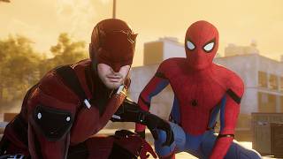 Tom Holland &amp; DareDevil Duo Suit Lizard Chase NG+ - Marvel's Spider Man 2 Gameplay PS5