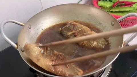 Cá rô kho tiêu ăn cùng canh bầu mời cả nhà 😌😌.