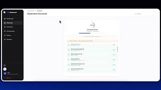 Batch Statement Conversion - Demo | Try out for free: https://www.faststatementconverter.com/