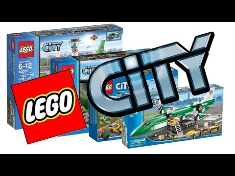 Lego City 60262 Passenger Airplane Speed Build. 