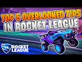 Top 5 OVERLOOKED Rocket League Tips