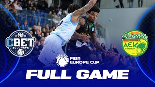 Jonava CBet v Petrolina AEK | Full Basketball Game | FIBA Europe Cup 2023