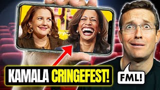 Yikes Kamala Explains Her Hyena Laugh On Live Tv As Audience Cringes Refuses To Clap 