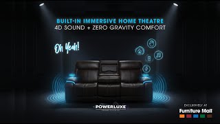 Immersive Theater at Home | Furniture with Sound, Heat, Massage & Zero Gravity | Furniture Mall