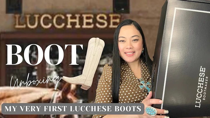MY VERY FIRST LUCCHESE BOOTS| BEST BOOT EVER! UNBOXING! Handmade in Texas!