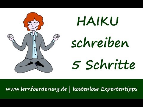 ✅ Haiku schreiben in 5 Schritten