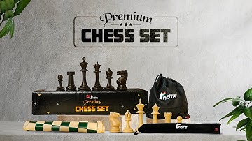 ChessBase India Premium Chess Set | Shop Now! #arrangechess