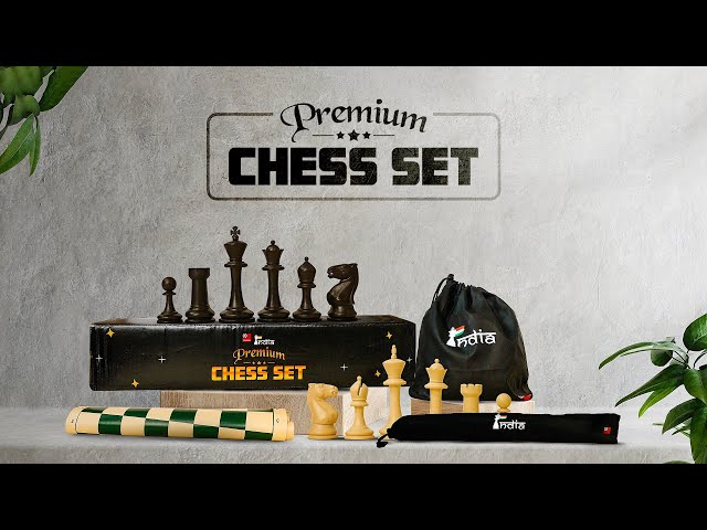 Buy ChessBase India Premium Chess Set (Green), Kids Online at Low