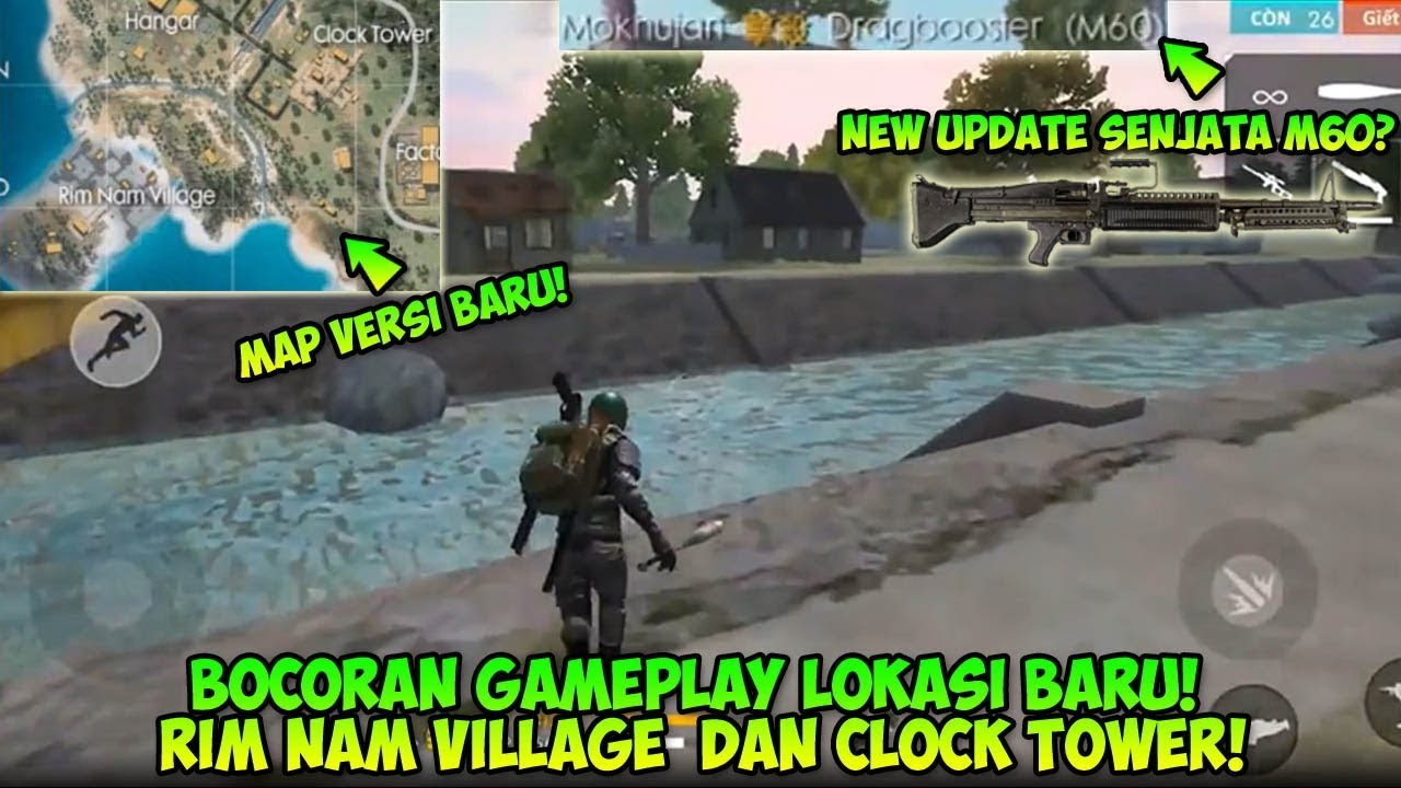 GILA SENJATA BARU LAGI M60 Bocoran Gameplay Map  Bermuda  