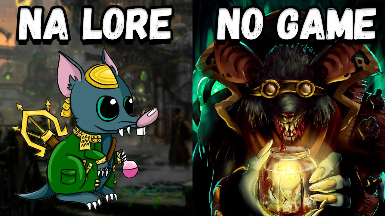 CHAMPIONS QUE SÃO BRABOS NO GAME, JÁ NA LORE... - League of Legends