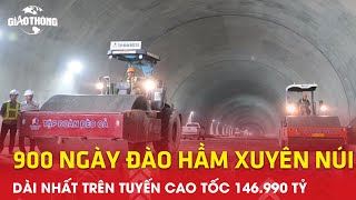 Kỳ tích 900 ngày đào hầm xuyên núi Vung trên cao tốc Cam Lâm -  Vĩnh Hảo