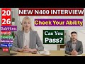 US Citizenship Interview Test 2025 | New N-400 Form Naturalization (Questions & Answers)