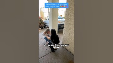 She can hear for the first time and surprise her! 🤧