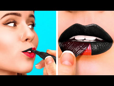 TRUQUES DE BELEZA PARA VOC BRILHAR! || Macetes Incrveis de Maquiagem, Por 123 GO! GOLD