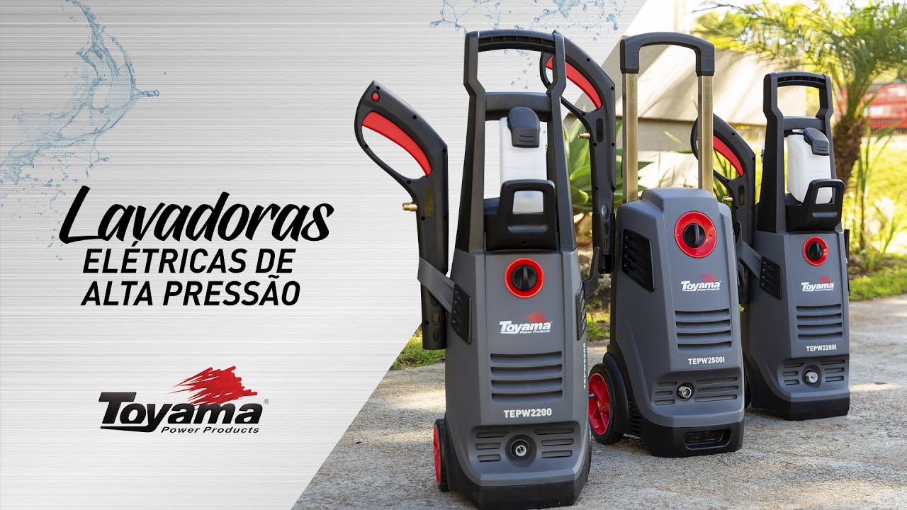 Lavadora Elétrica de Alta Pressão - TEPW2500I-220 | Toyama