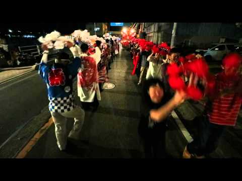 鳥取　八頭町郡家　安藤祭り　2015　中区・北区　西本宅前　鉄砲節
