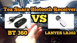 Tes Hasil Suara Blotooth Usb Bt 360 vs Lanyes Lr 202