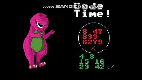 Barney Error 5 Part 2