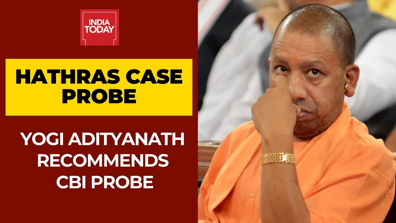 UP CM Yogi Adityanath Recommends CBI Inquiry Into Hathras Gangrape Case ...