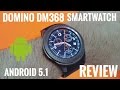 DM368 3G Smartwatch ⌚REVIEW - 1.39" Amoled Screen, Android 5.1 - Cool China Watch!