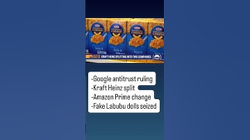 Google Ruling, Kraft Split & Amazon Prime Changes | #nbcnews Recap