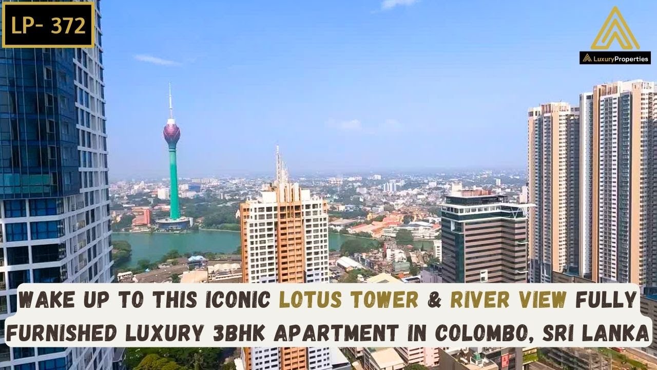 Роскошная полностью меблированная 3-комнатная квартира с видом на башню «Лотос» и реку | Элитная ...