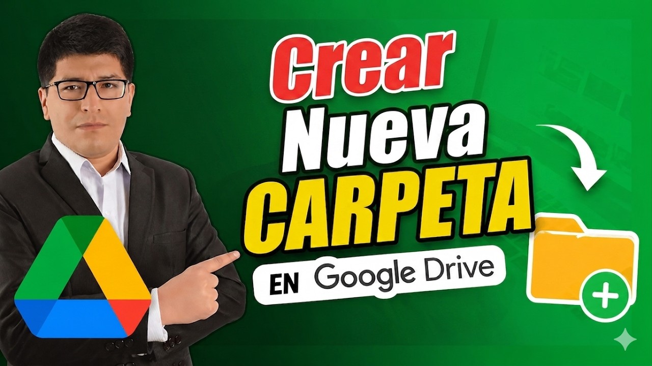 Cómo CREAR Una Nueva Carpeta en Google Drive (Paso a Paso) - YouTube