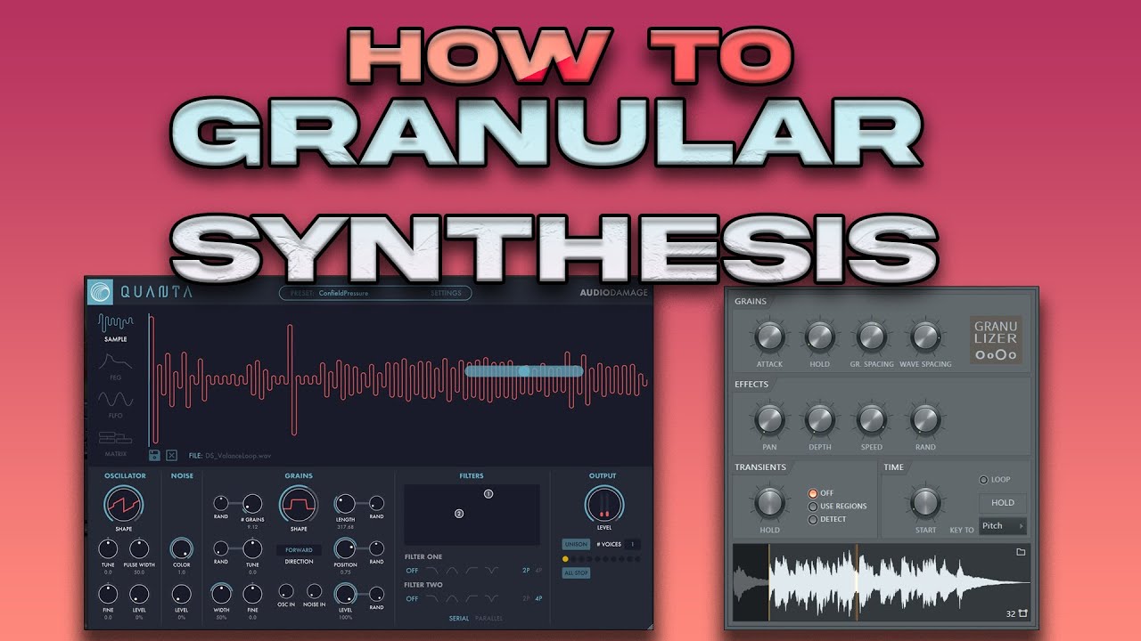 HOW TO GRANULAR SYNTHESIS | FLUME, QUIET BISON TYPE SOUNDS