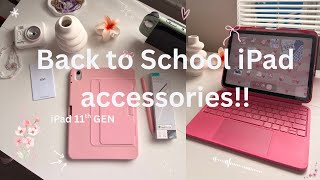 BACK TO SCHOOL iPad accessories YOU NEED 📚✨ ft. ESR | pink tech 💕