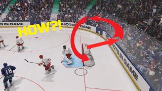 I SCORED THE CRAZIEST GOAL IN NHL 24!