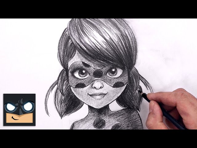 How To Draw Miraculous Ladybug  Sketch Sunday (Step by Step