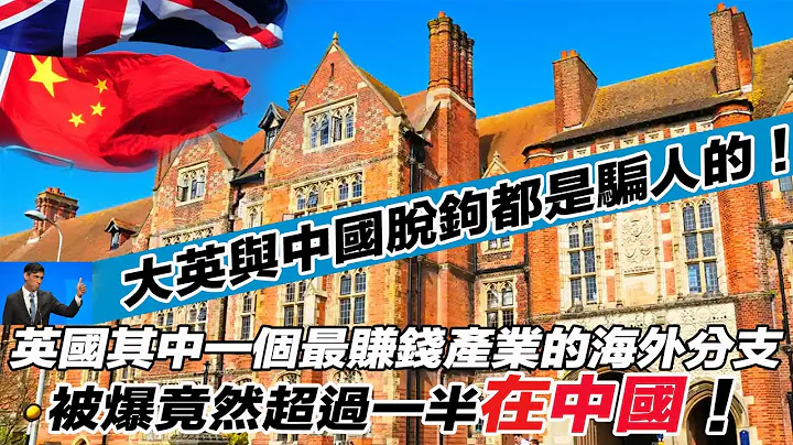 20230321B 大英与中国脱钩都是骗人的！英国其中一个最赚钱产业的海外分支被爆竟然超过一半在中国！ - 天天要闻
