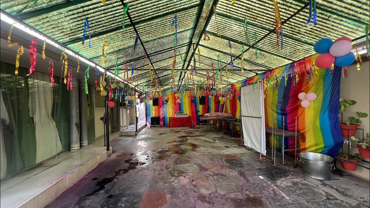 Holi Party Decorations Chal Rahi Hai Guys 🎨🌈 | Full Holi Preparation Vlog | Hardik Singh Vlogs