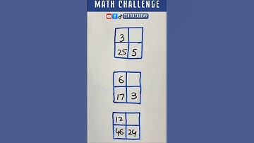 challenge #centiacademy #maths #mathstricks #mathchallenge #mathviral #mathshorts #mathtrick